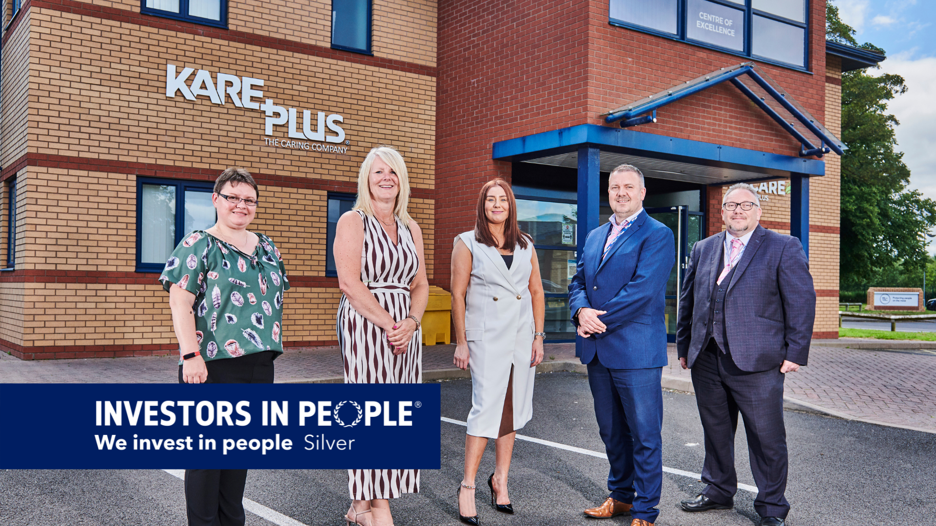 Kare Plus Franchising among top 20% of businesses after being awarded; We invest in people, silver accreditation