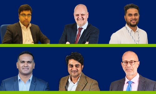 An image depicting six Kare Plus franchisees who are members of our Franchise Advisory Board.